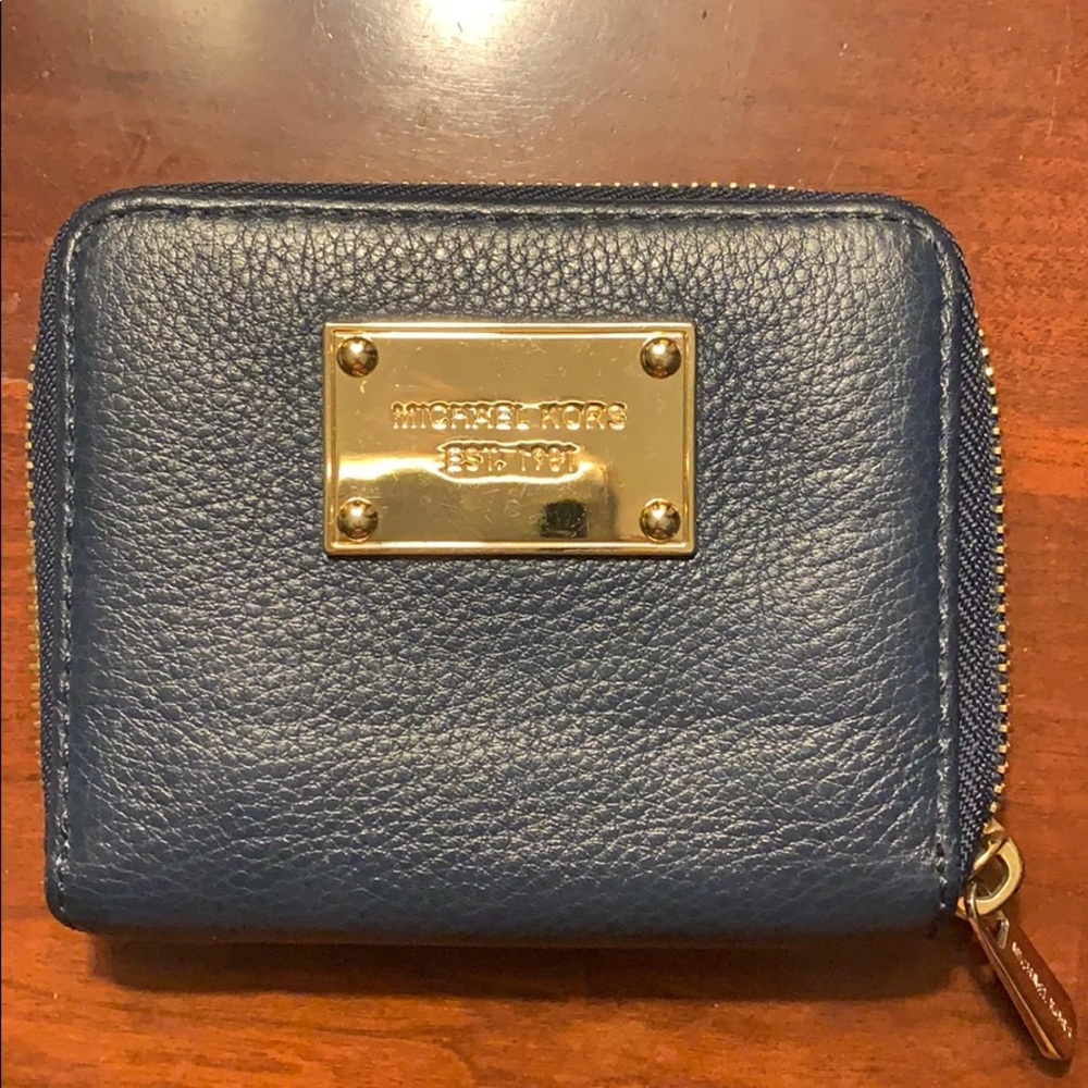 Michael Kors leather wallet